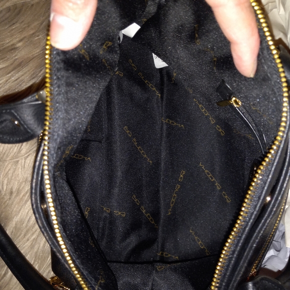 Big Buddha NWT blk with gold hardware has many cute features see pics. - Picture 8 of 10